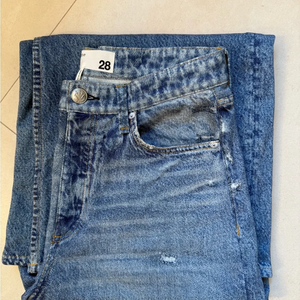 rag & bone Light Blue Boyfriend Jeans - Picture 2 of 8